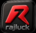 Rajluck logo featuring a modern red R icon on a black background for the official Rajluck Game APK website.